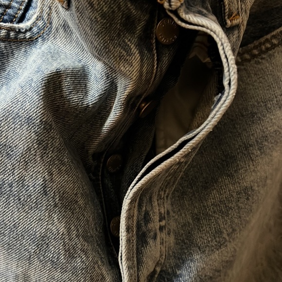 Denim Forum boyfriend high rise loose Aritzia denim - Picture 3 of 7